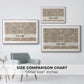 Vintage Abstract Print II - Floater Framed Canvas Print