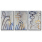 Linx I - Floater Framed Canvas Set