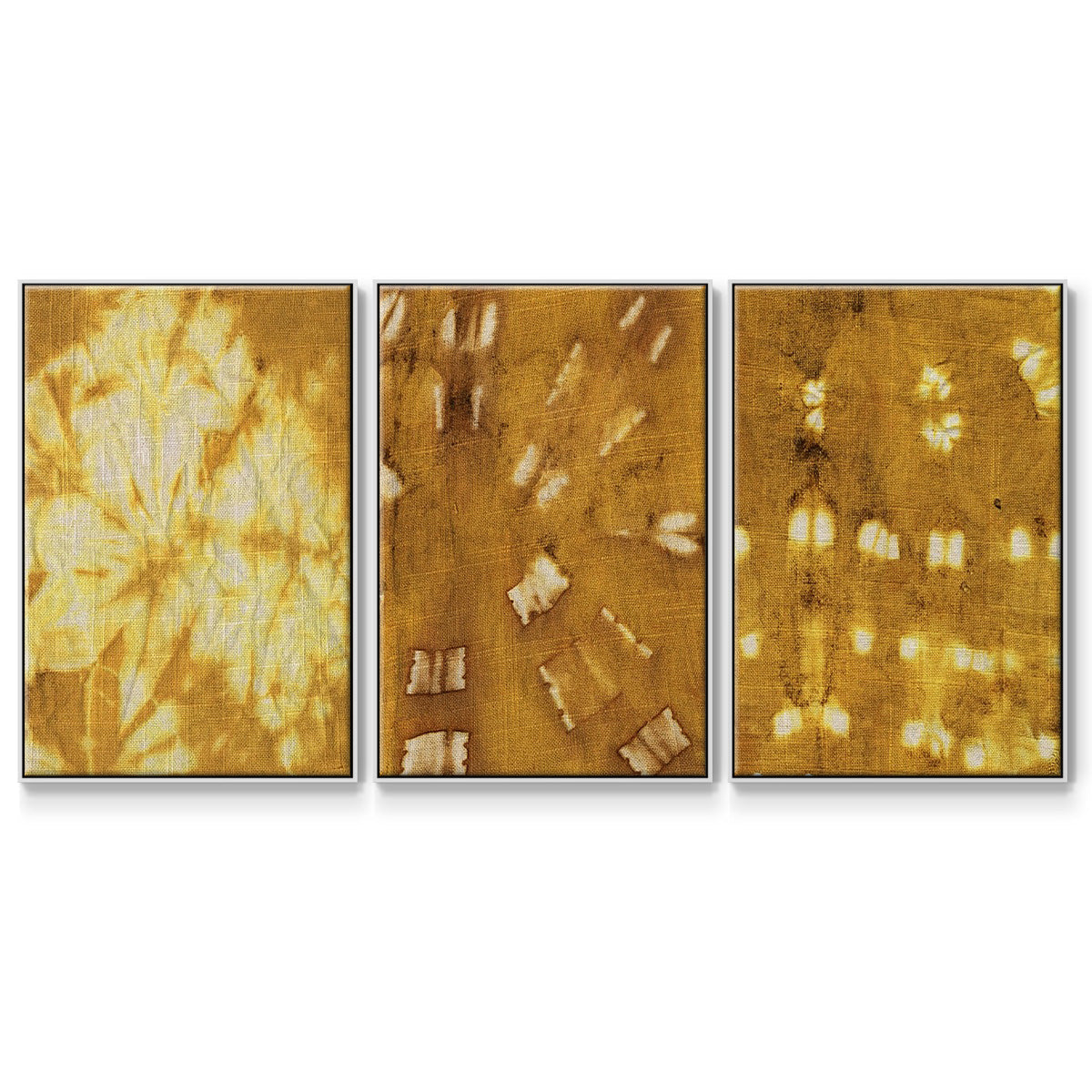 Turmeric Sunrise I - Floater Framed Canvas Set