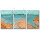 Out on the Sandbar I - Floater Framed Canvas Set