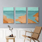 Out on the Sandbar I - Floater Framed Canvas Set