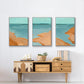 Out on the Sandbar I - Floater Framed Canvas Set