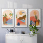 Paper Scene I - Floater Framed Canvas Set