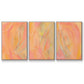 Peach Bliss I - Floater Framed Canvas Set