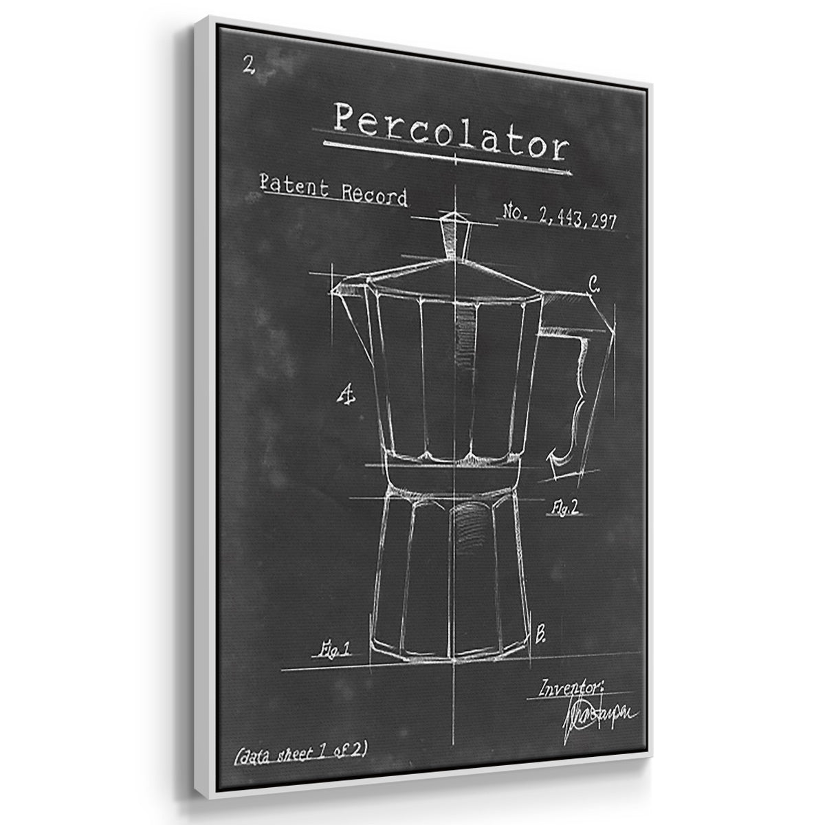 Morning Routine IV - Floater Framed Canvas Set
