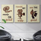 Movie Time I - Floater Framed Canvas Set