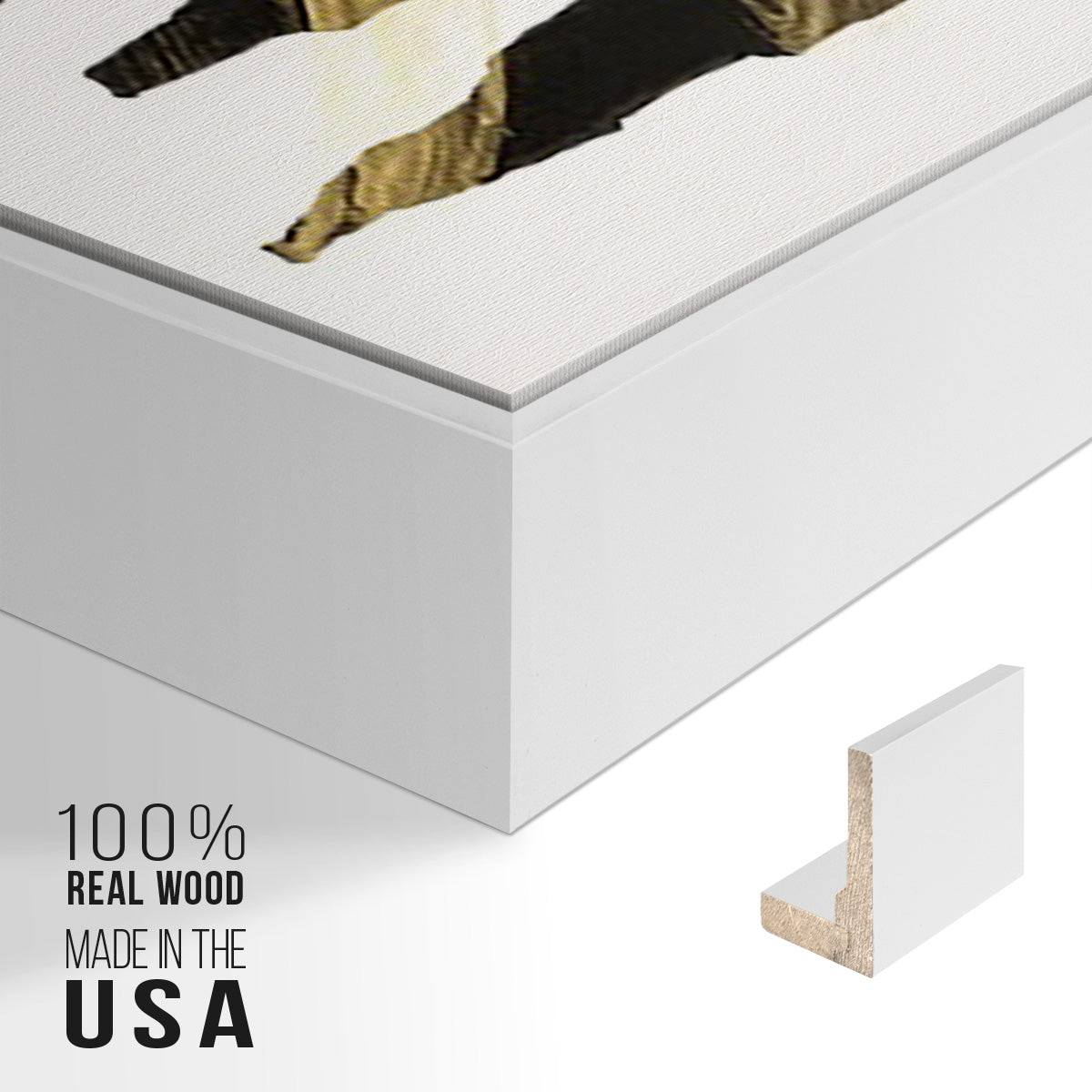 Onyx Obelisks I - Floater Framed Canvas Set