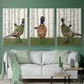 Pheasant Shooting Party 1 - Floater Framed Canvas Set