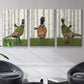 Pheasant Shooting Party 1 - Floater Framed Canvas Set