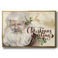 Christmas Greetings Collection A - Floater Framed Canvas Print
