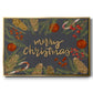 Holiday Sentiment I - Floater Framed Canvas Print