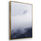 Above the Clouds - Floater Framed Canvas Print