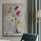 Neoplitan Floral - Floater Framed Canvas Print