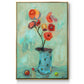 Orange Pop - Floater Framed Canvas Print