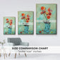 Orange Pop - Floater Framed Canvas Print
