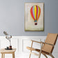 Lucky Hot Air Balloon - Floater Framed Canvas Print
