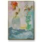 Tahitian Sunrise - Floater Framed Canvas Print