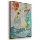Tahitian Sunrise - Floater Framed Canvas Print
