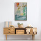 Tahitian Sunrise - Floater Framed Canvas Print