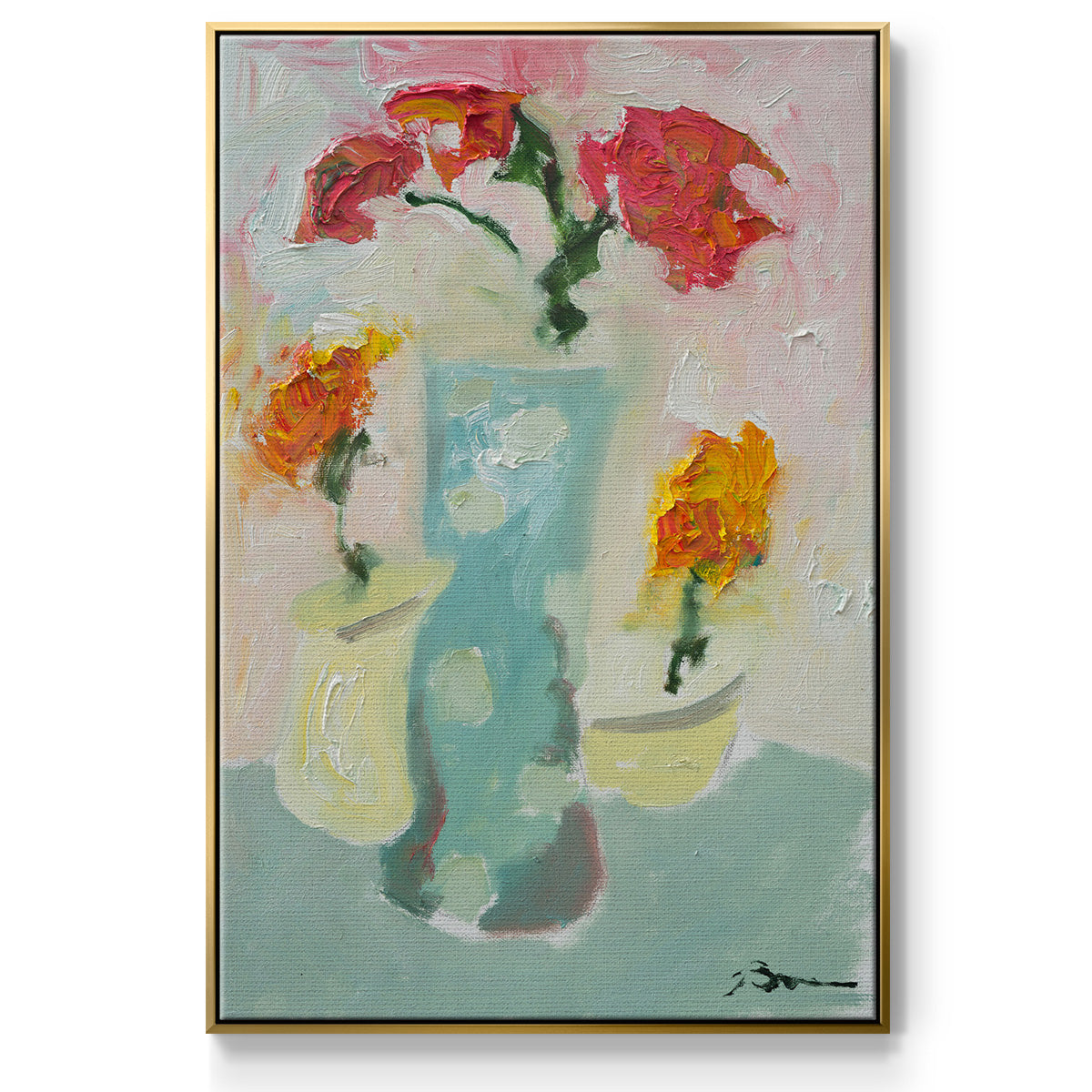 The Matriarch - Floater Framed Canvas Print