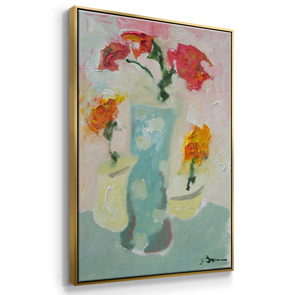 The Matriarch - Floater Framed Canvas Print