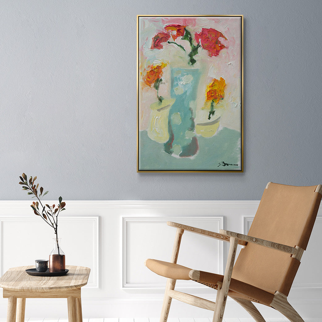 The Matriarch - Floater Framed Canvas Print