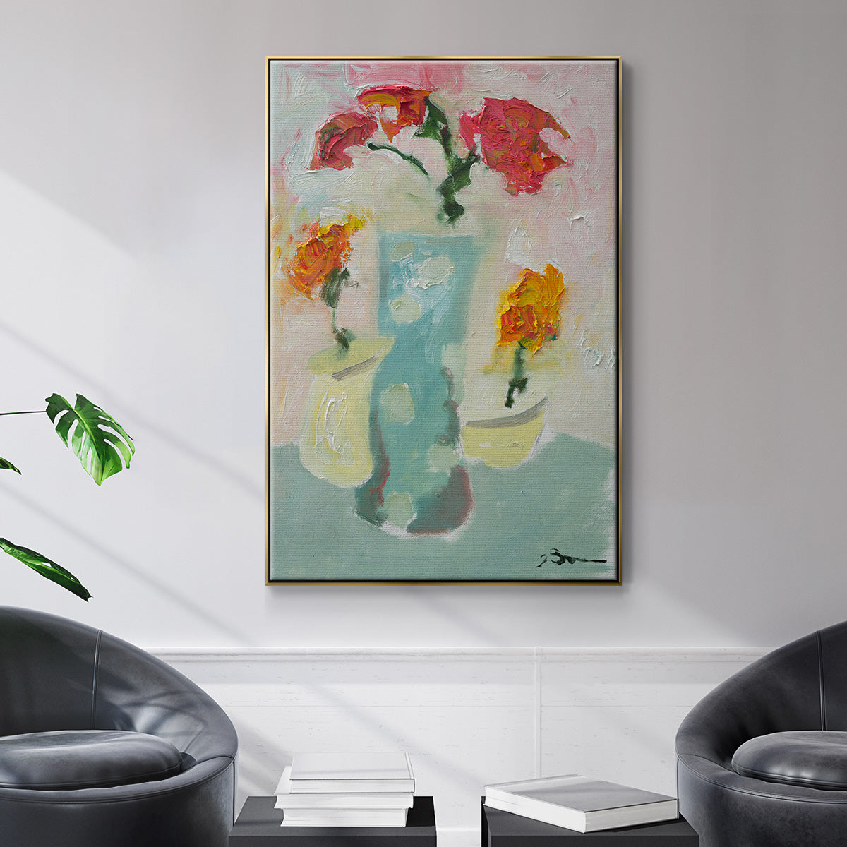 The Matriarch - Floater Framed Canvas Print