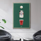 Fig. A: Party - Floater Framed Canvas Print