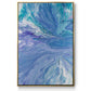 Trying to Focus - Floater Framed Canvas Print