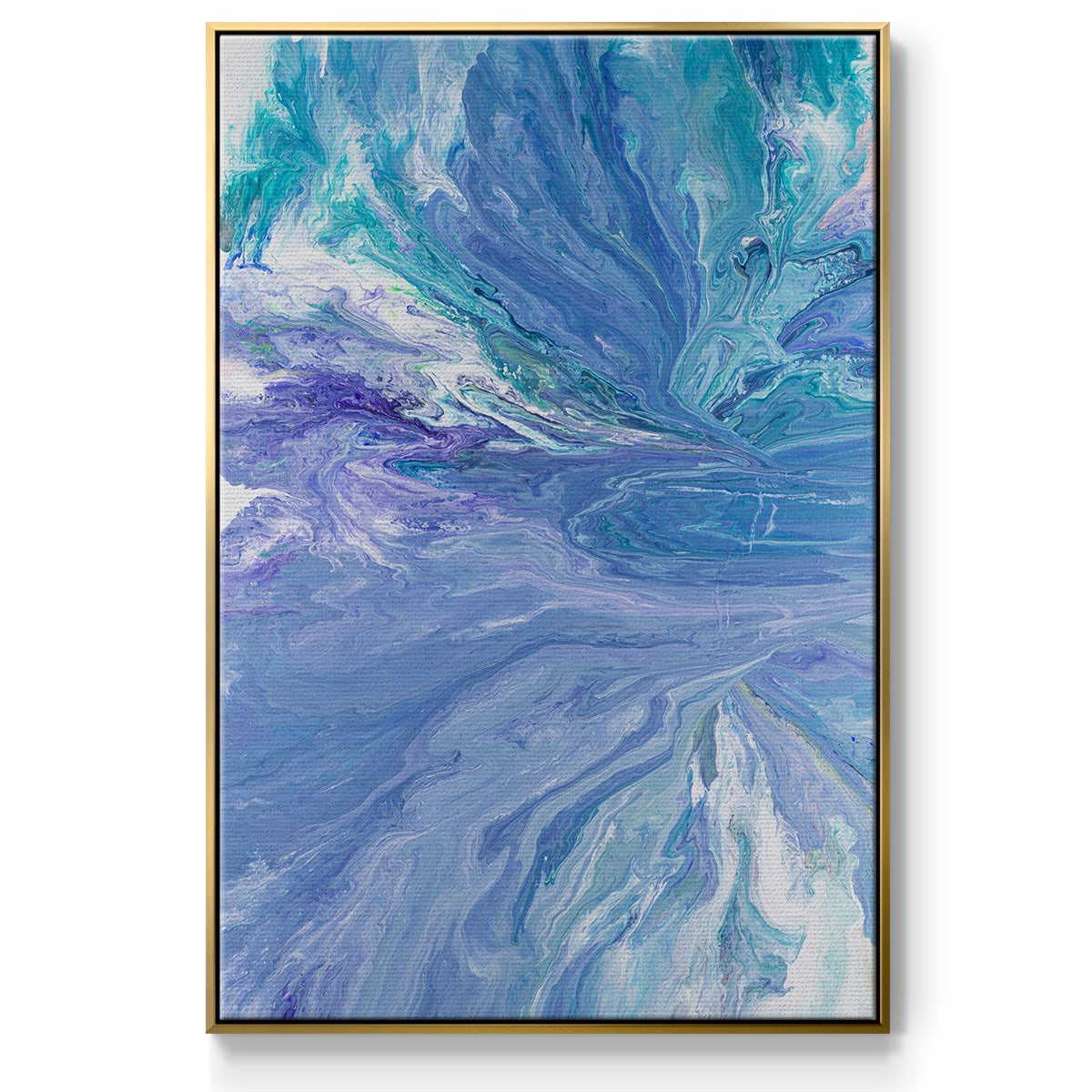 Trying to Focus - Floater Framed Canvas Print