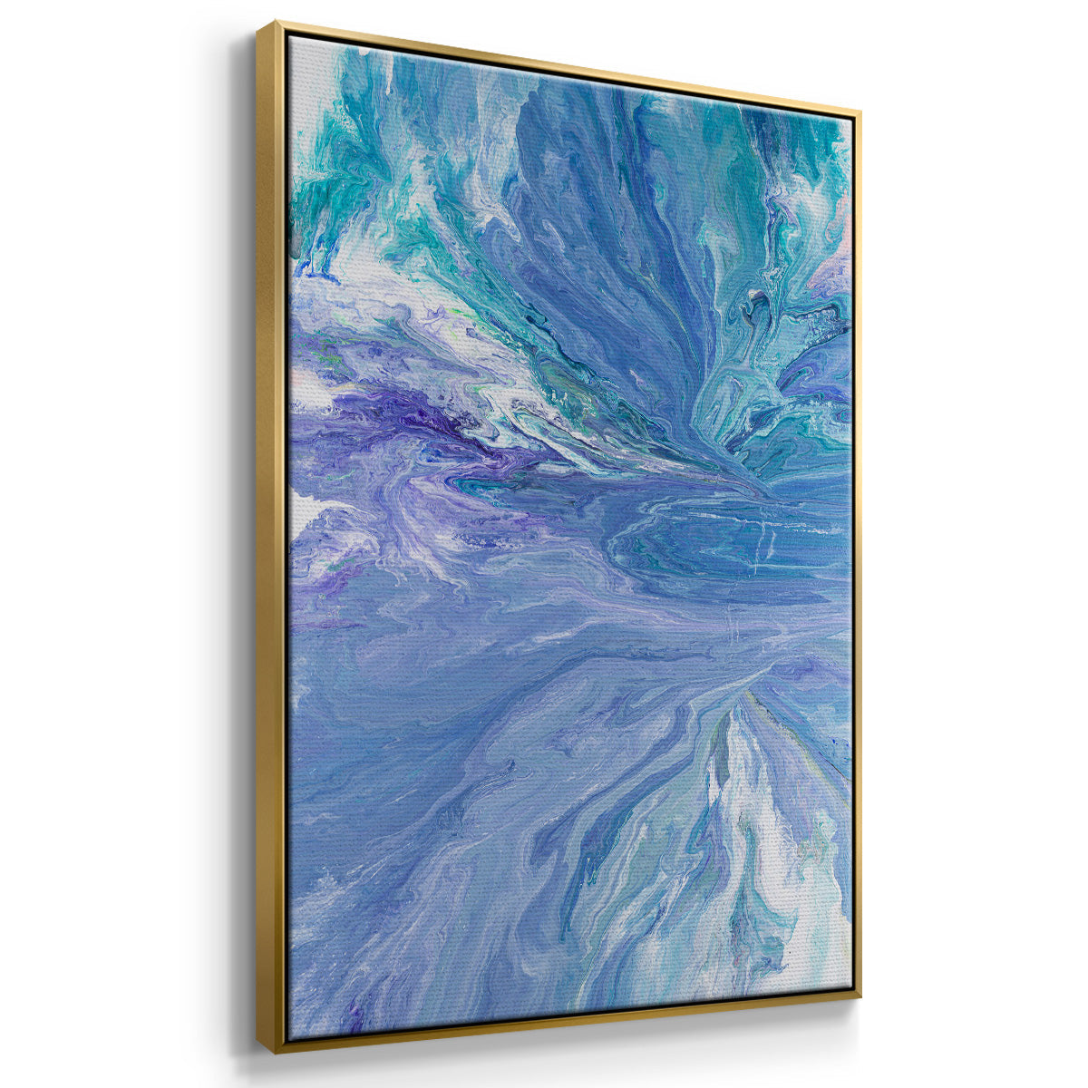 Trying to Focus - Floater Framed Canvas Print