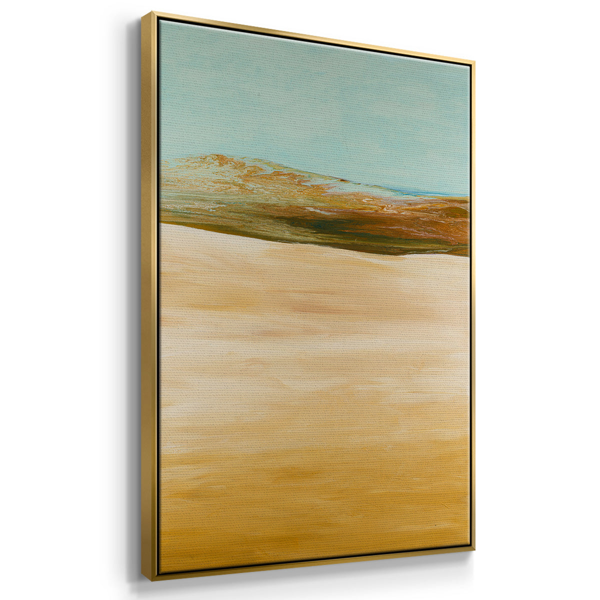 Yesterday's Today - Floater Framed Canvas Print