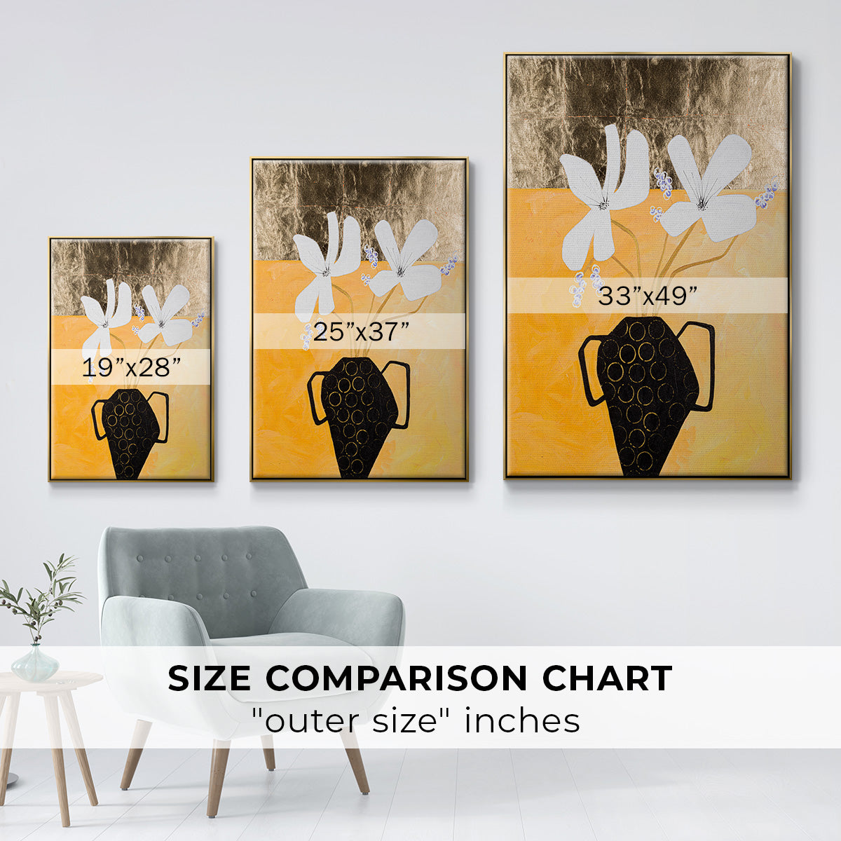 Enjoying the Company We Keep II - Floater Framed Canvas Print