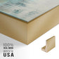 The Edge of Independence - Floater Framed Canvas Print