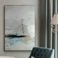 The Edge of Independence - Floater Framed Canvas Print