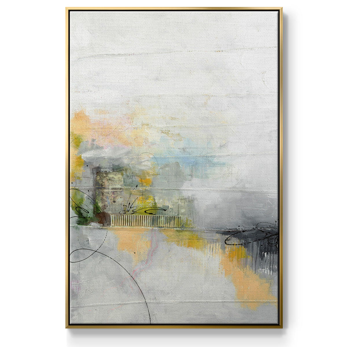 A Place Of My Own - Floater Framed Canvas Print