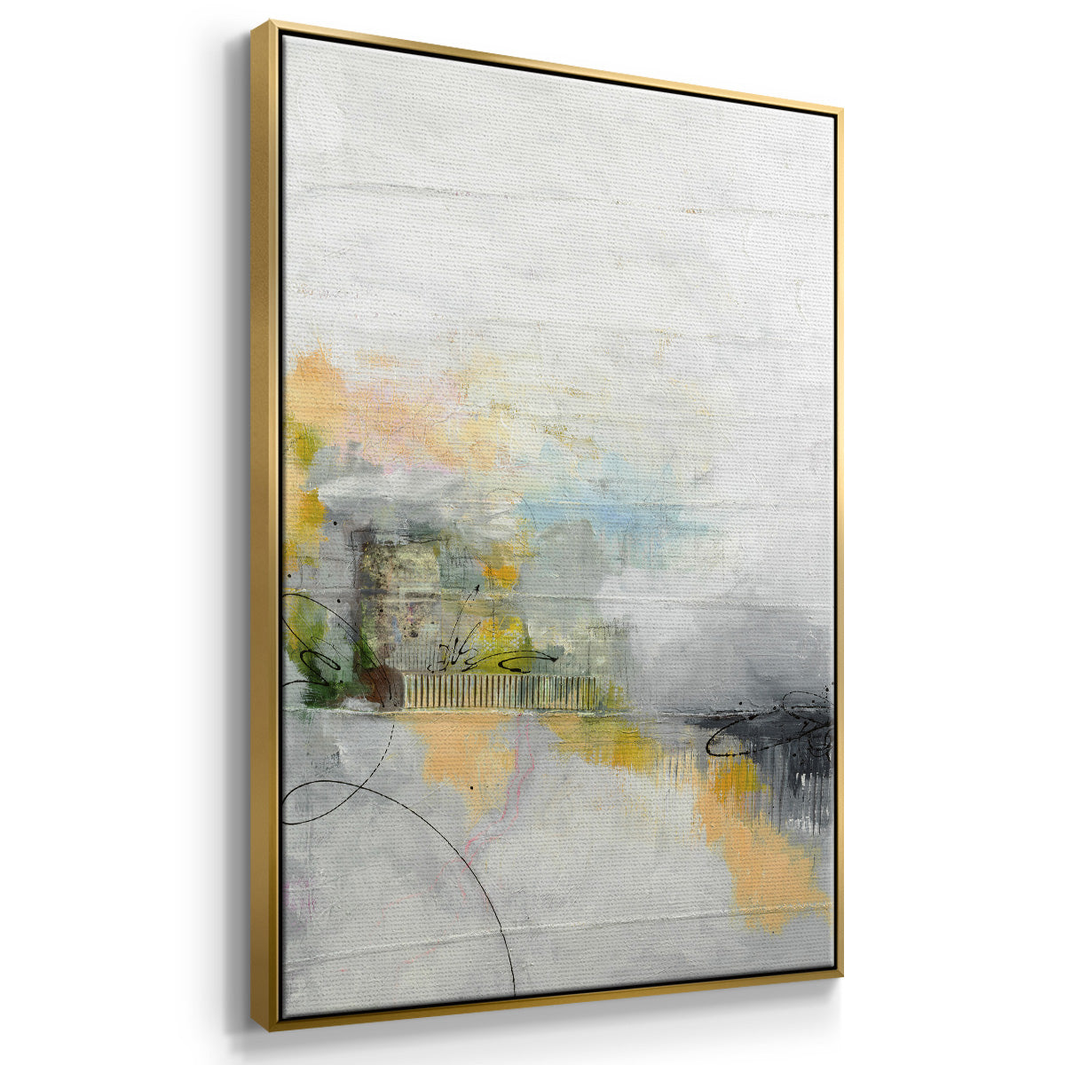 A Place Of My Own - Floater Framed Canvas Print
