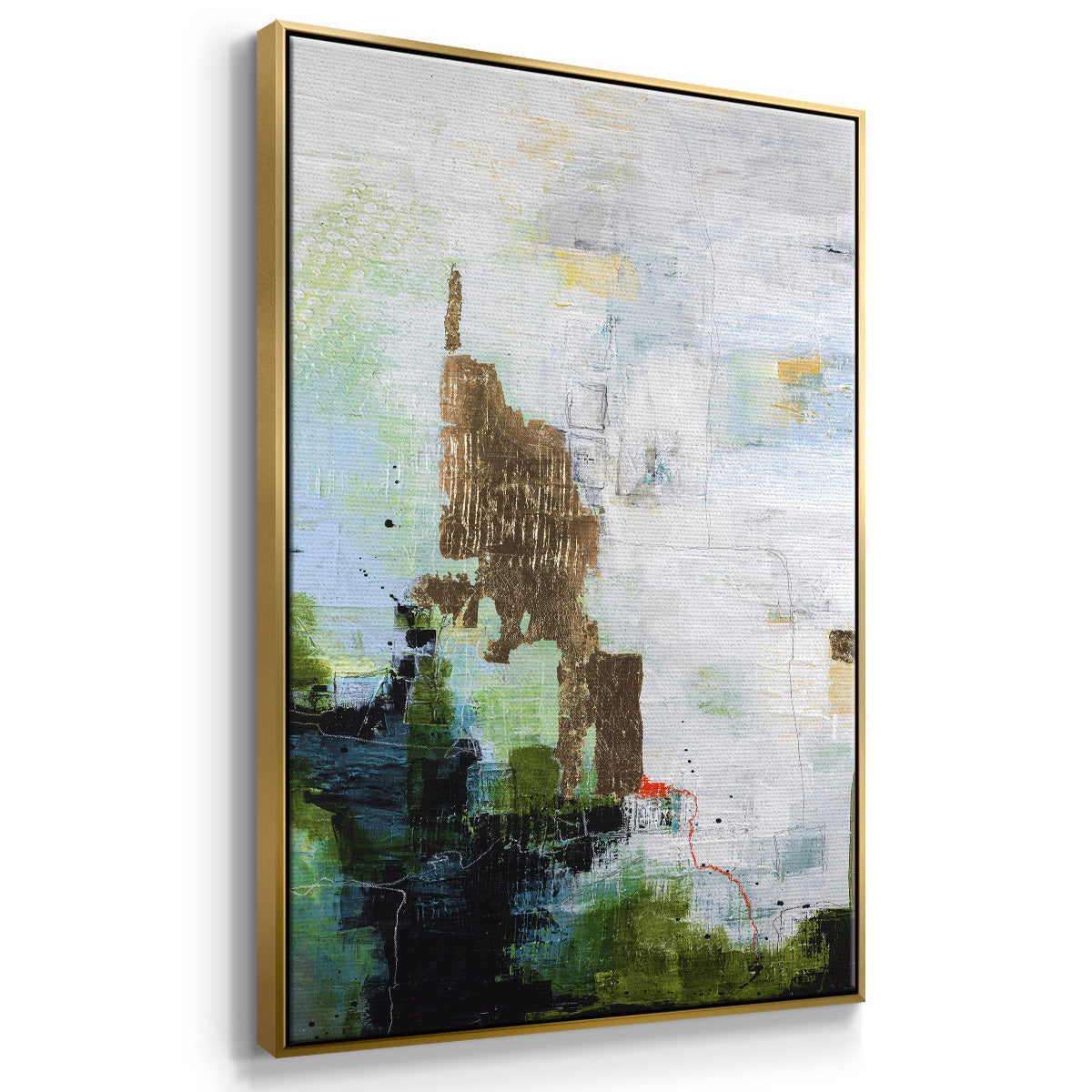 You Peaked My Interest - Floater Framed Canvas Print