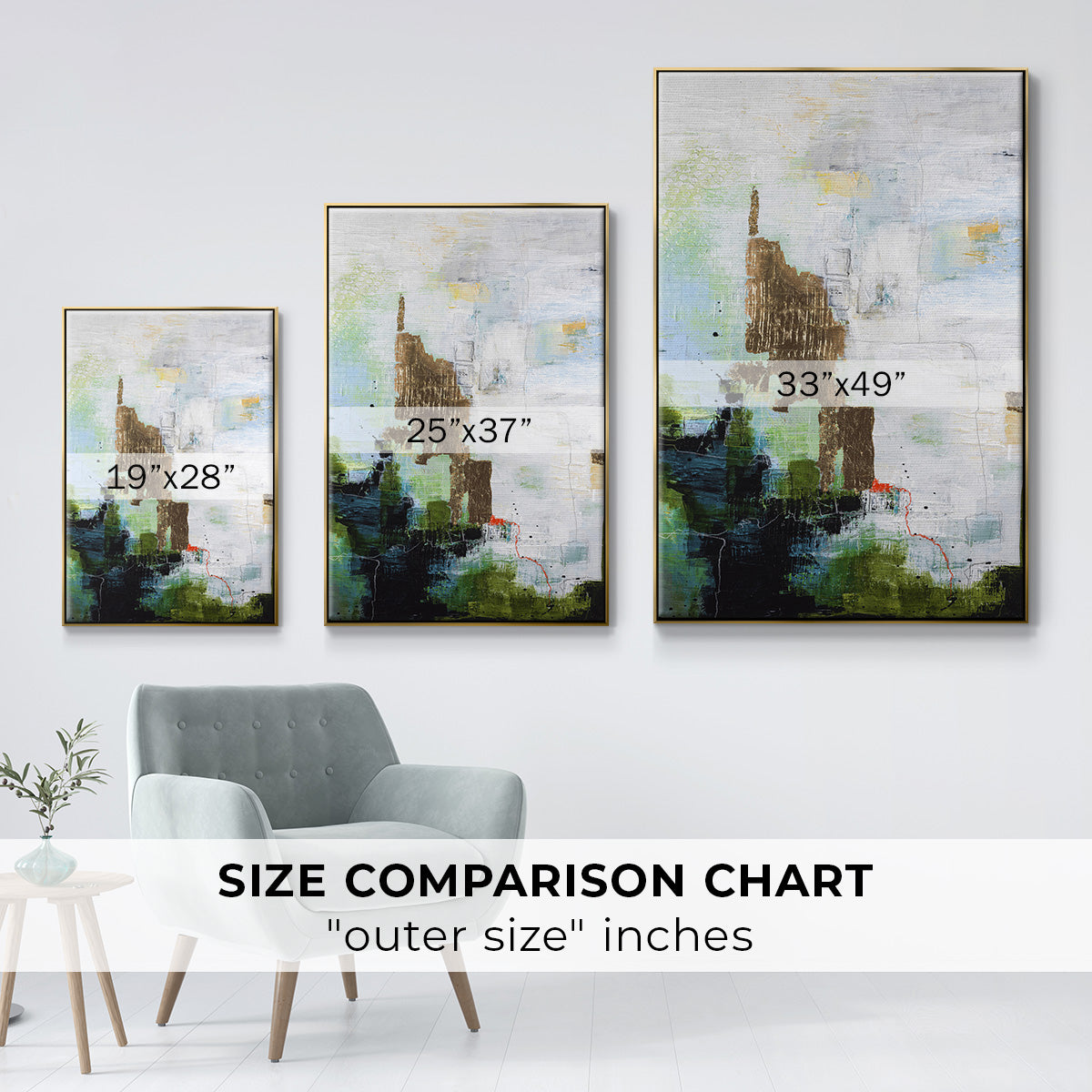 You Peaked My Interest - Floater Framed Canvas Print