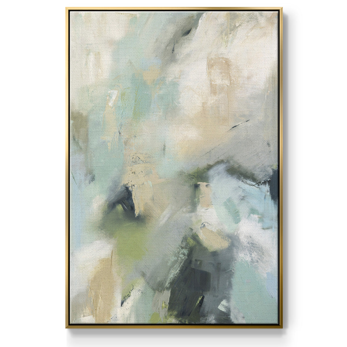 Through It All - Floater Framed Canvas Print