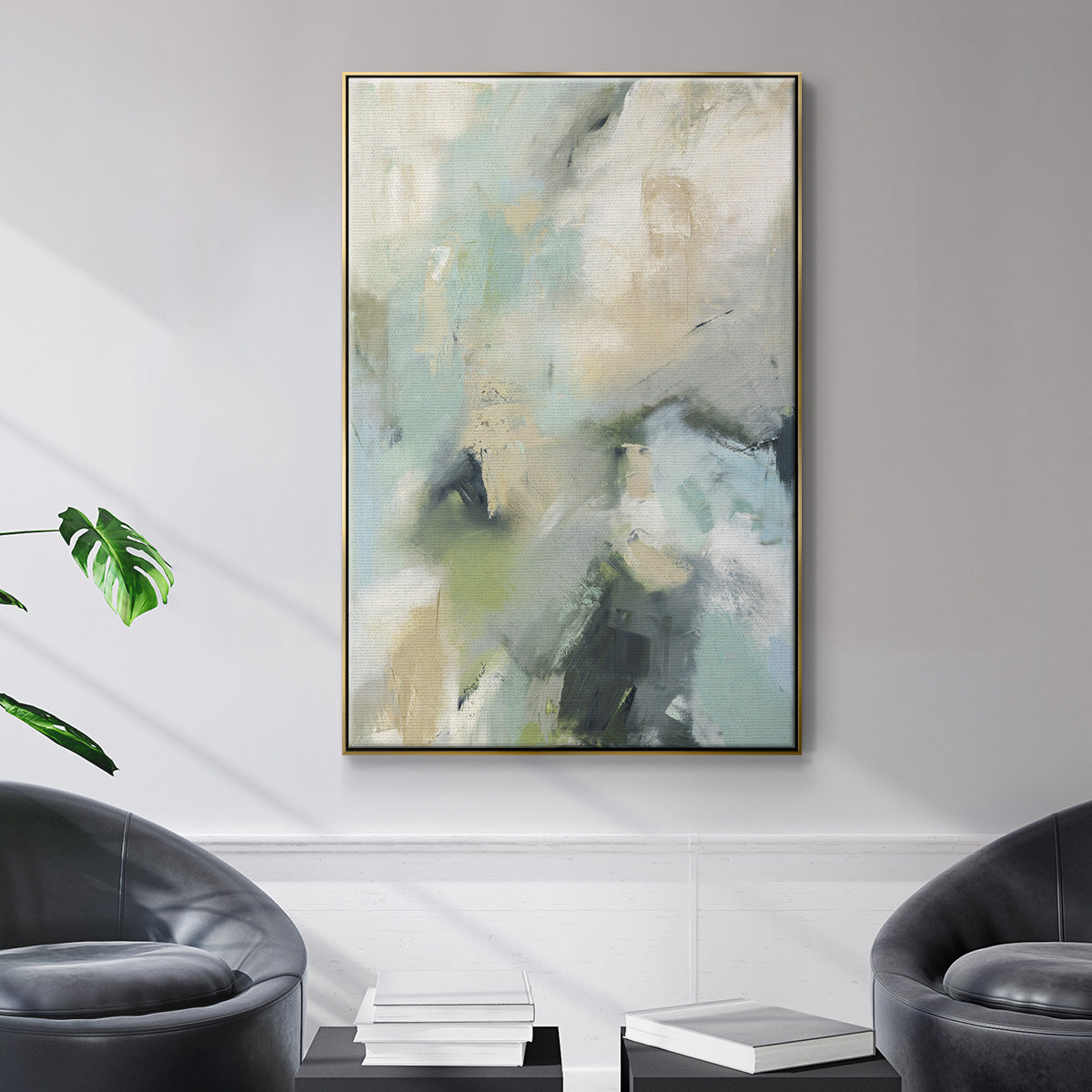 Through It All - Floater Framed Canvas Print