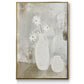 Sunday Blooms - Floater Framed Canvas Print