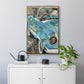 Thunderbird - Floater Framed Canvas Print