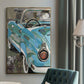 Thunderbird - Floater Framed Canvas Print
