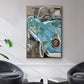 Thunderbird - Floater Framed Canvas Print