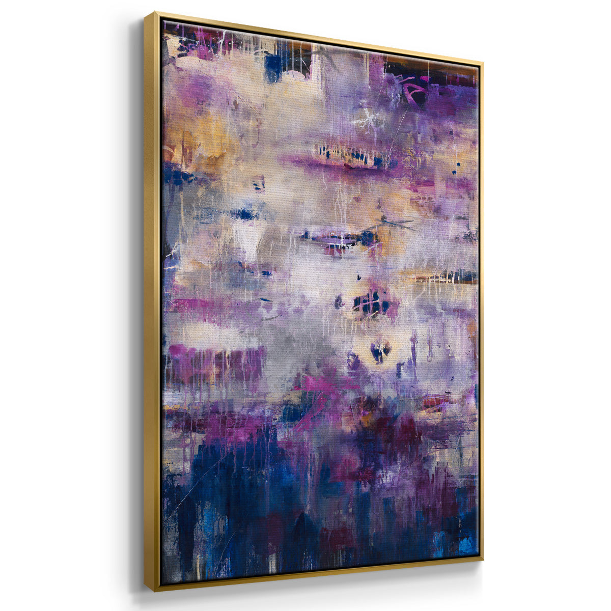 Culture Clash - Floater Framed Canvas Print