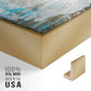 Beach Glass - Floater Framed Canvas Print