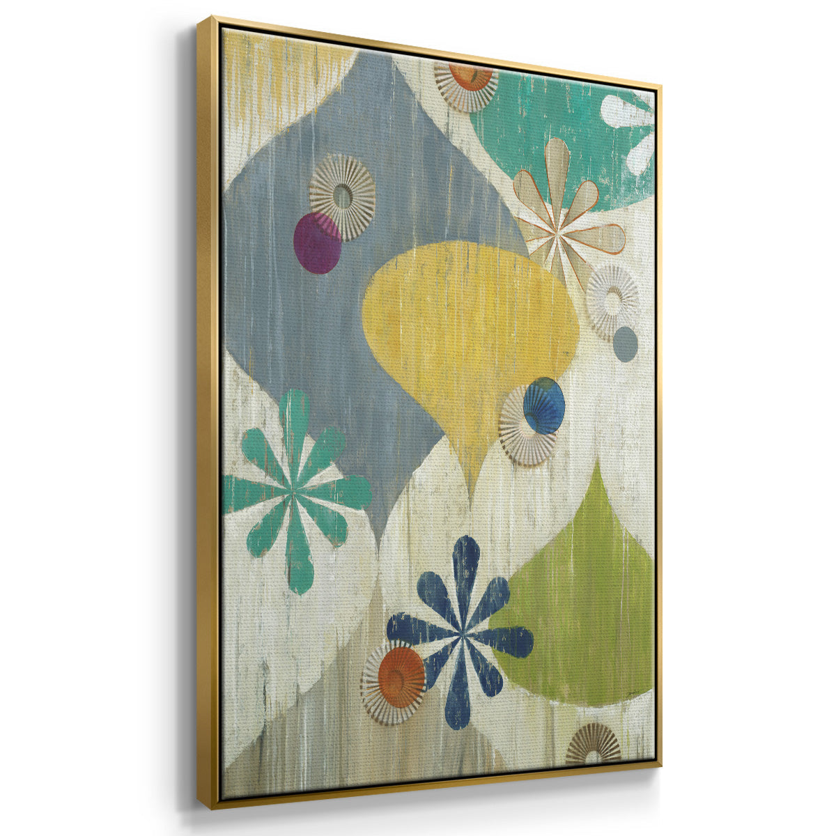 Asterisk - Floater Framed Canvas Print