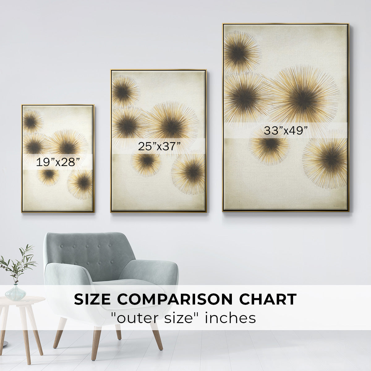 Starlight - Floater Framed Canvas Print