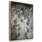 Meteor Showers - Floater Framed Canvas Print